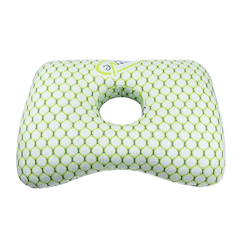 Beauty salon single hole ear pillow with detachable cover in Boer Gray colour.