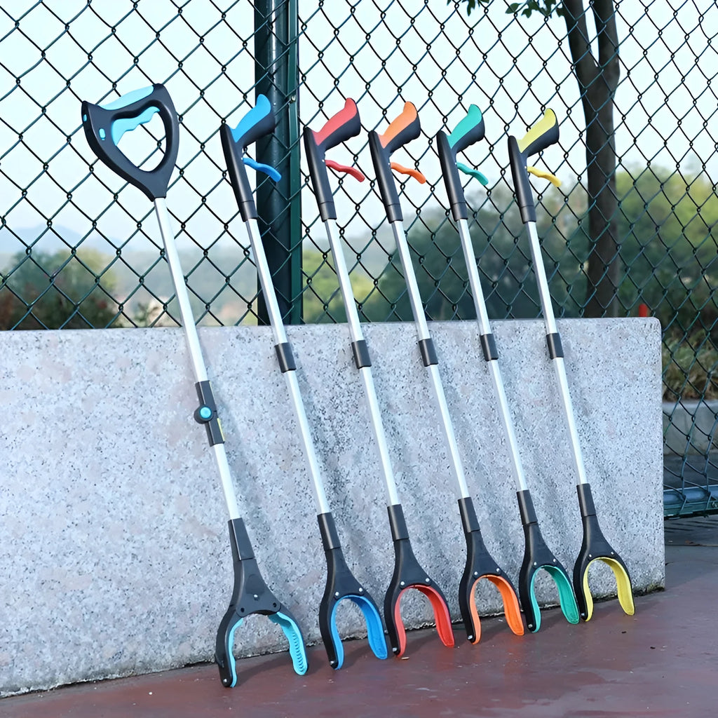 Trash Folder Artifact Sewer Pliers clip in plastic and aluminium alloy construction showing colour options