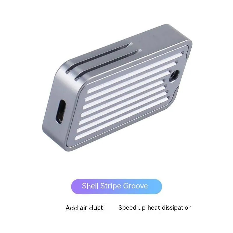 F Dual Protocol 10Gbps aluminum alloy CNC SSD enclosure for NVMe NGFF M.2 drives