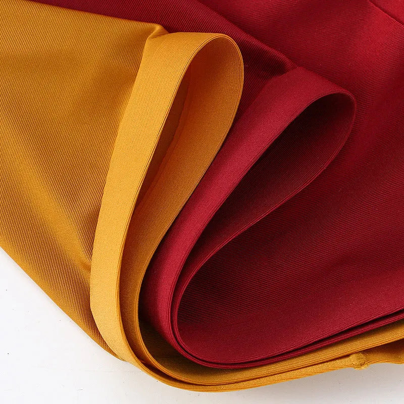 Men's ice silk seamless briefs with bullet separation pouch in various colours