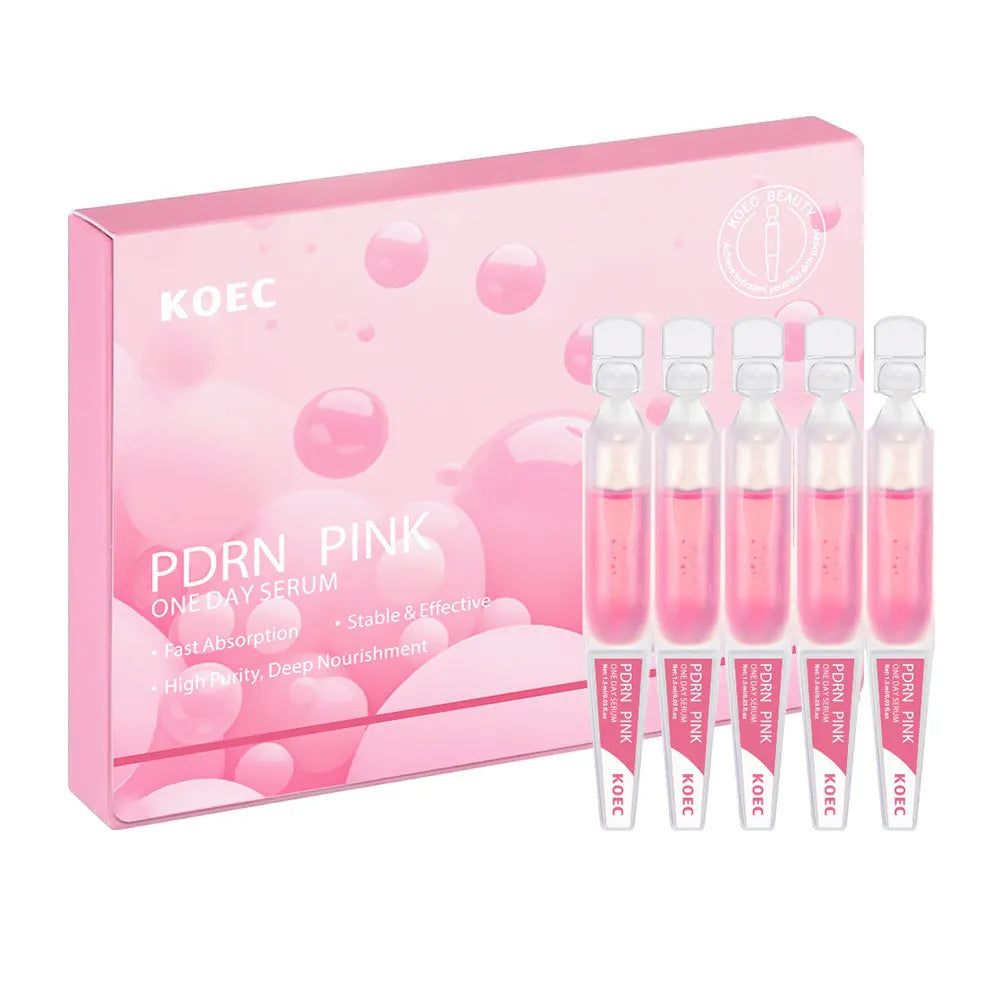 KOEC Powder Polypeptide 10-pack of disposable latex sheet face masks for hydration.