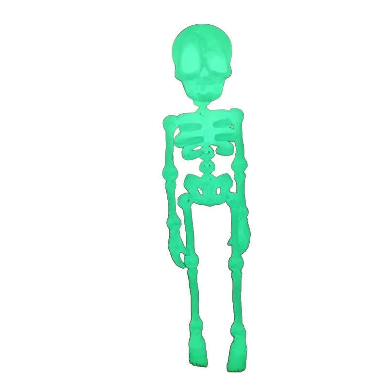 3D printed Halloween skull refrigerator magnet in modern art style, 18cm tall