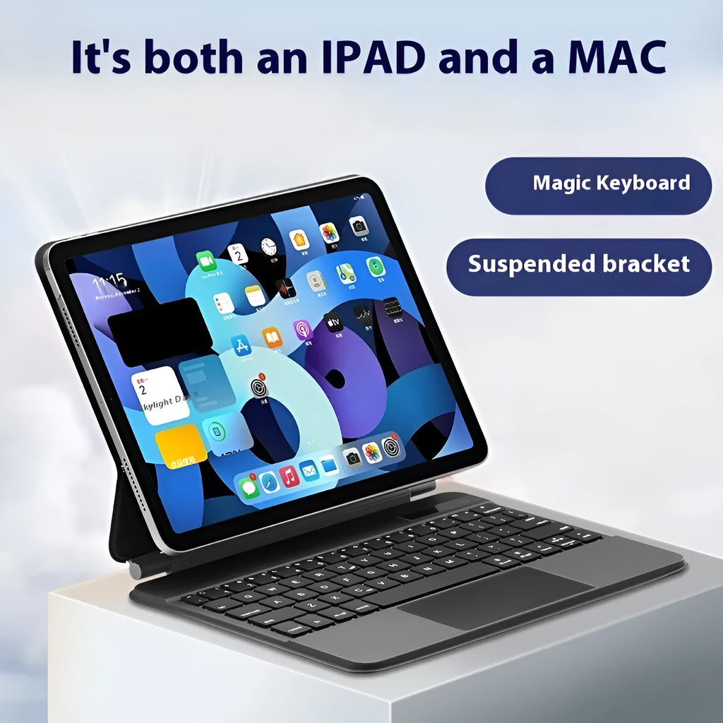 iPad magnetic Bluetooth keyboard in multiple colours with protective cover