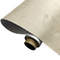 Roll of black self-adhesive leather suede material with a 0.5mm thickness for DIY projects.