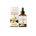 30ml glass bottle of vanilla flavoured essential oil with glycerin and vitamin E.