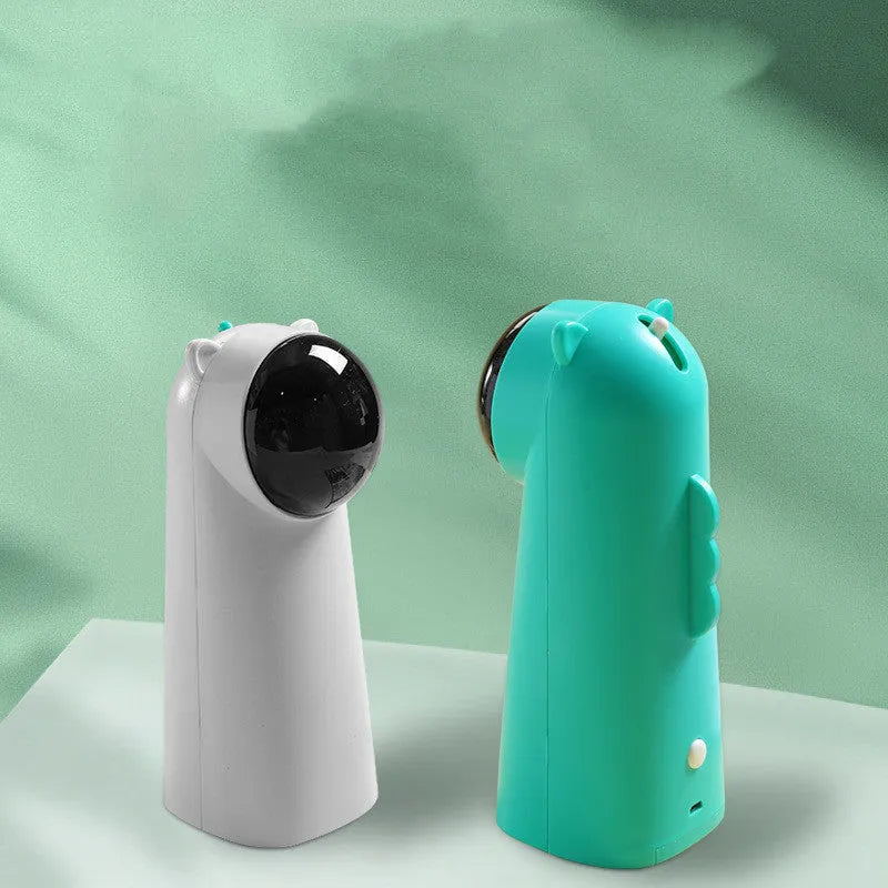 Automatic laser cat pole toy LED red laser with scheduled boot option in green and white colour