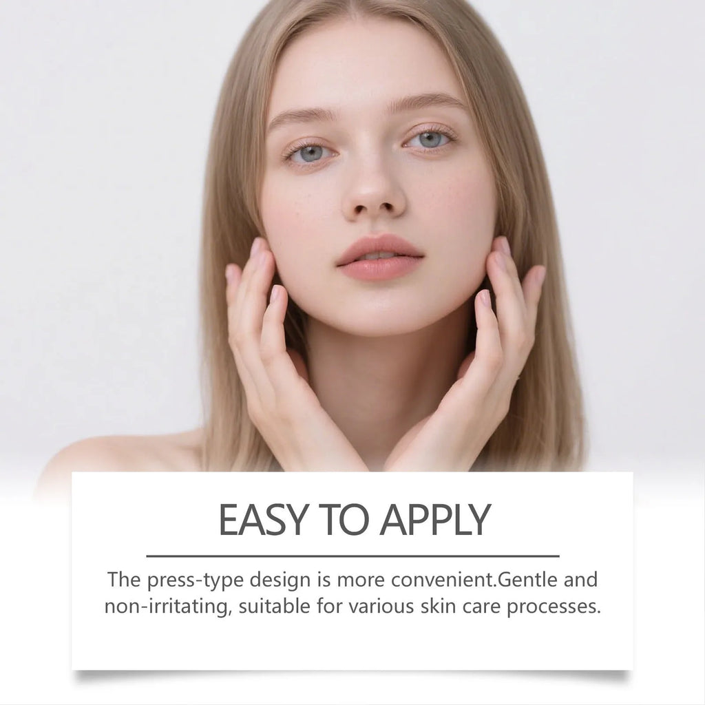 80ml facial skin moisturising and exfoliating liquid bottle