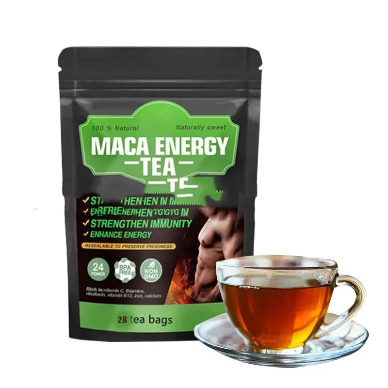 Assortment of herbal tea bags for a 28-day women's beauty and body wellness programme.