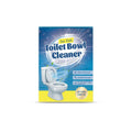 Pack of toilet bowl cleaning powder showing four individual 30g sachets, total 120g.