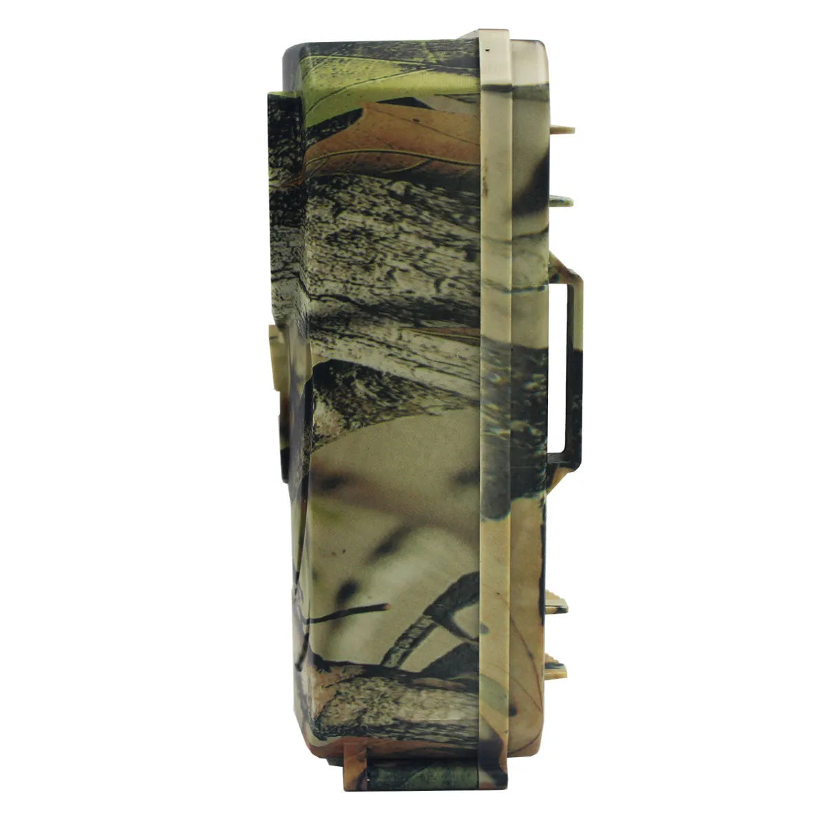 Yellow brown 16MP hunting game camera with infrared night vision and waterproof housing
