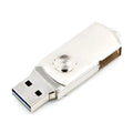 ATMEGA32U4 USB development board microcontroller on 50mm by 16mm PCB for virtual keyboard projects