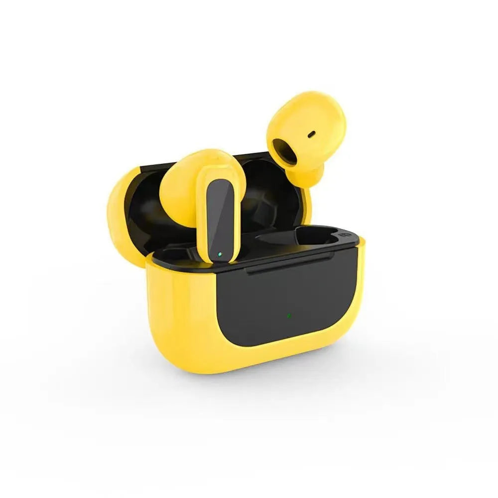 Jerry Cartoon wireless Bluetooth headphones for children in black, white, or yellow colours with earplug design