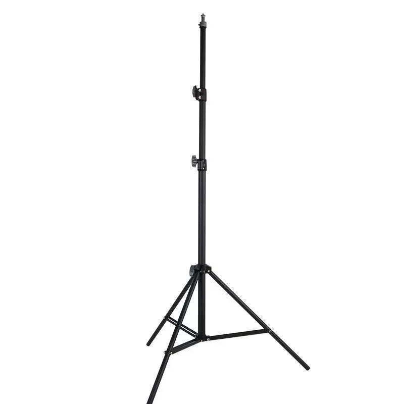 Frosted finish light stand tripod for photography with mobile phone holder and 5kg load capacity