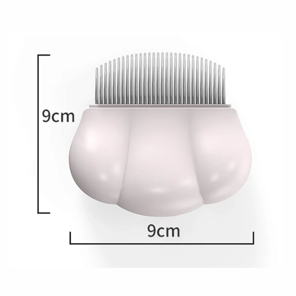 Blue Paw Soft deshedding brush and dematting tool for cats and dogs on a white background.