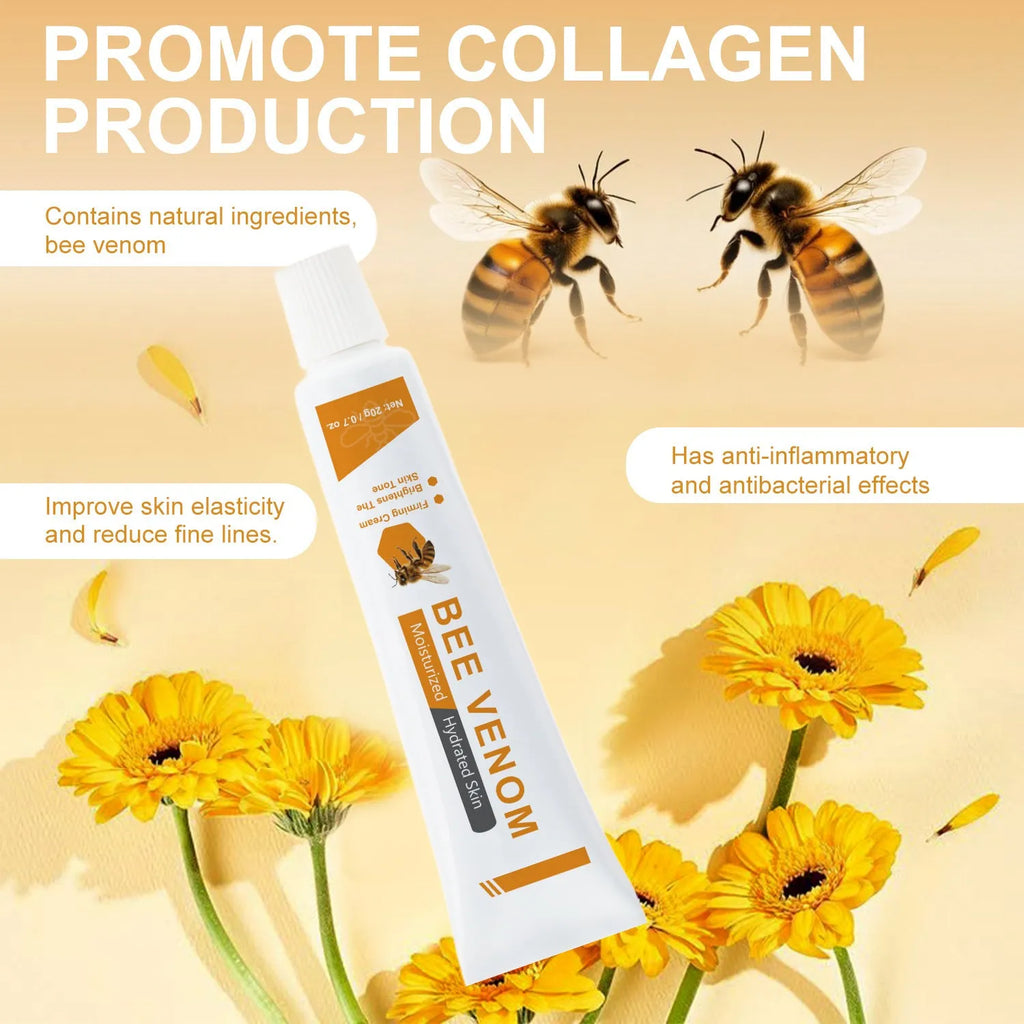BEE Facial Neck Cream 20g jar packaging for face and neck moisturising skincare product