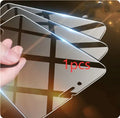 Tempered glass iPhone screen protector with transparent half-screen design and anti-fingerprint coating