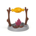 Cat playing with tumbling food feeder toy measuring 30x30x29cm