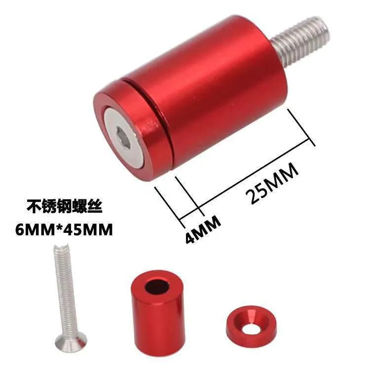 Aluminium engine cover pad for automotive racing modifications with screws, nuts, and washers