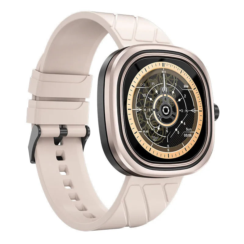 Bluetooth smart bracelet sports watch with 1.32-inch TFT touch screen and silicone wristband in three colour options