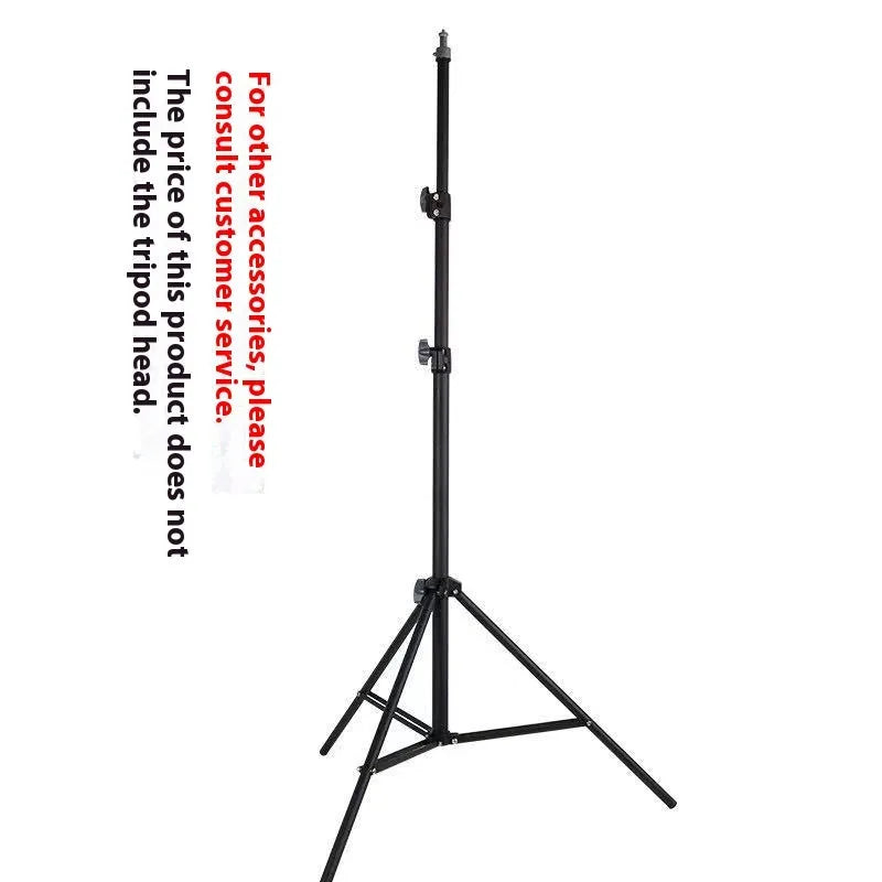 Frosted finish light stand tripod for photography with mobile phone holder and 5kg load capacity