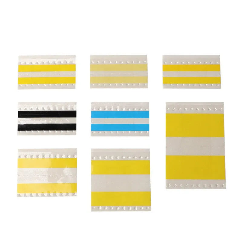 Yellow double-sided SMT splicing tape rolls in 8mm width for pick and place machines