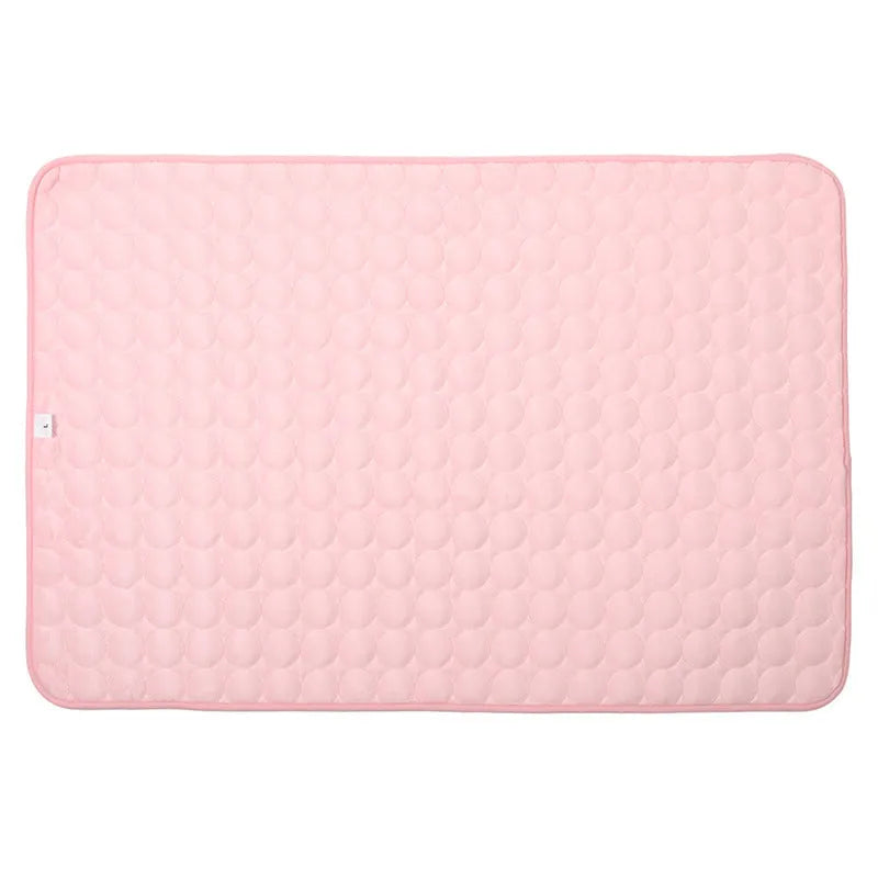 Double-sided thermal dog bed in brown cloth, machine washable, size 71x51cm or 107x71cm