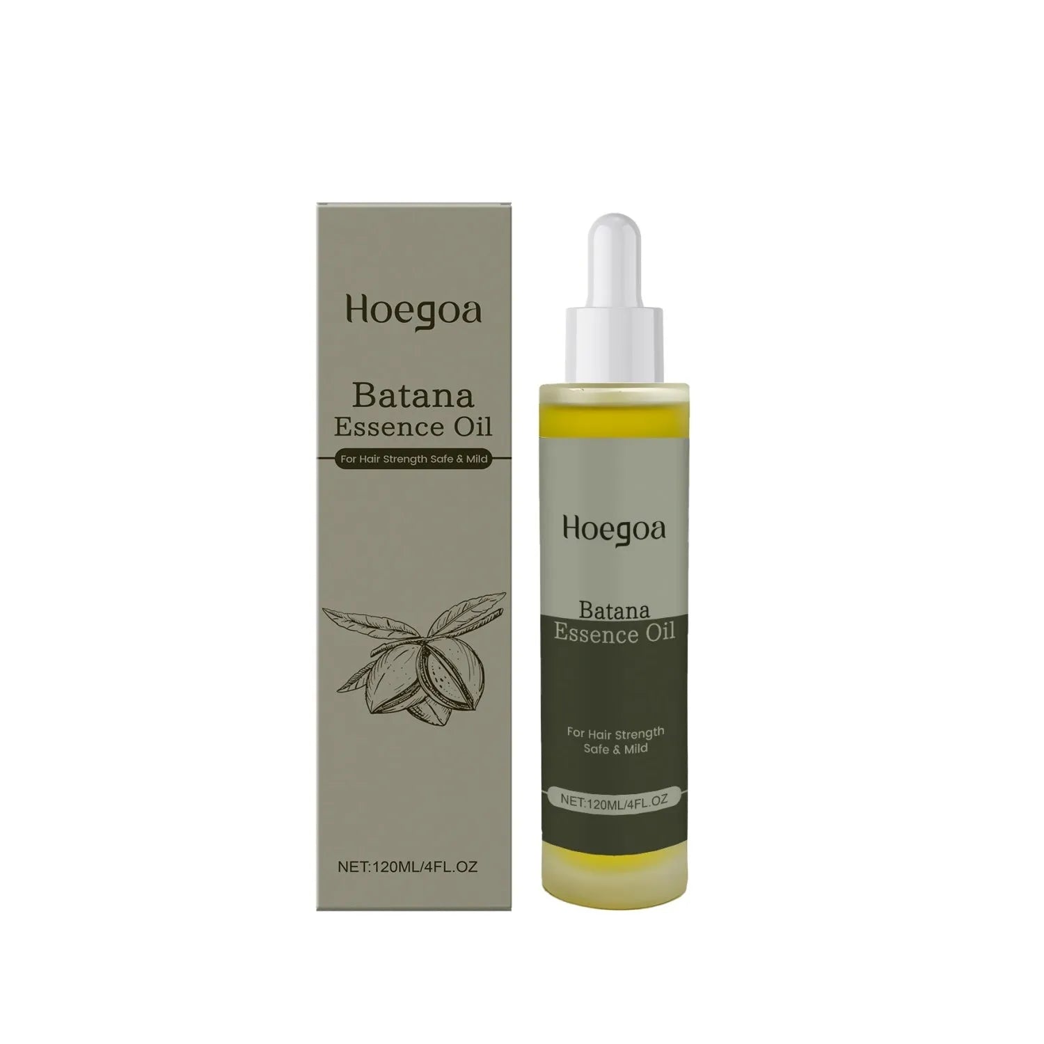120ml bottle of Platthana Secret Hair Essential Oil with ginger and rosemary for scalp care.