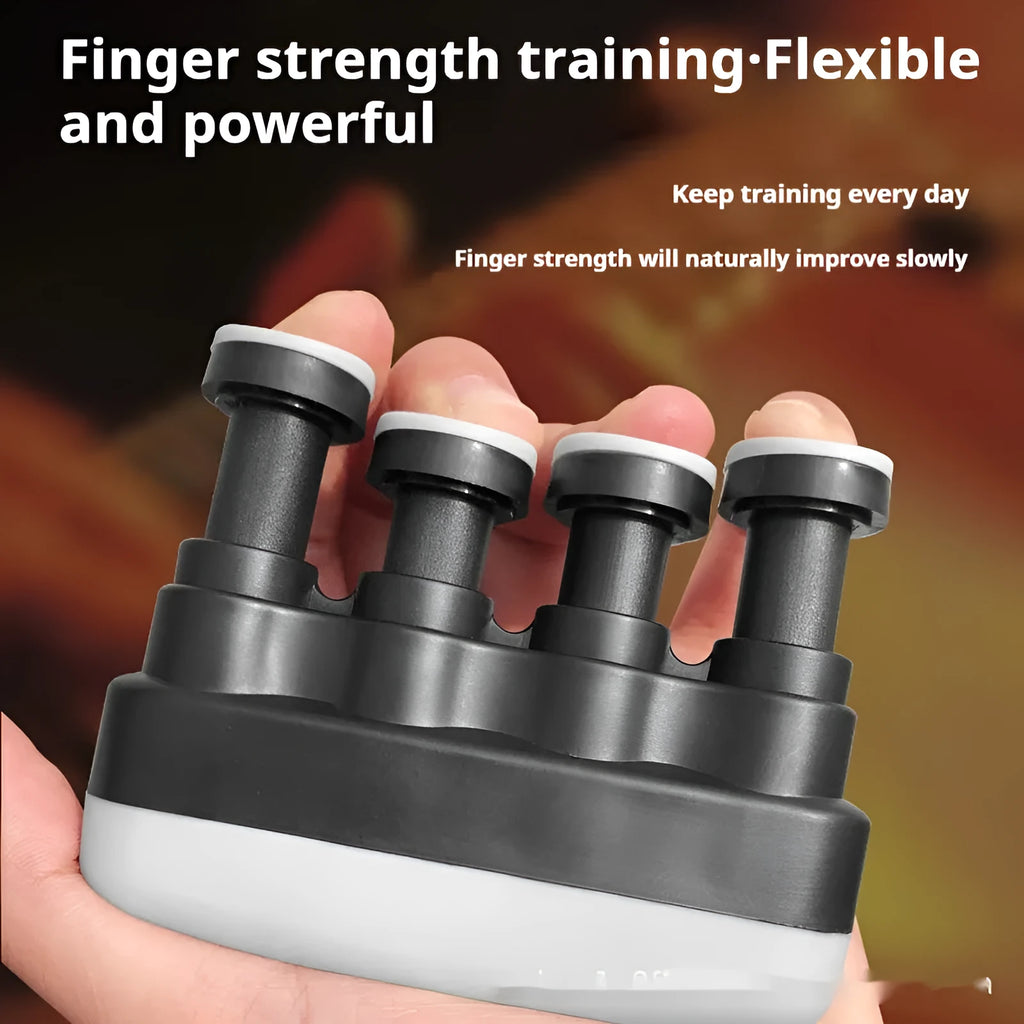 Finger strength trainer PP material black for climbing guzheng piano basketball training