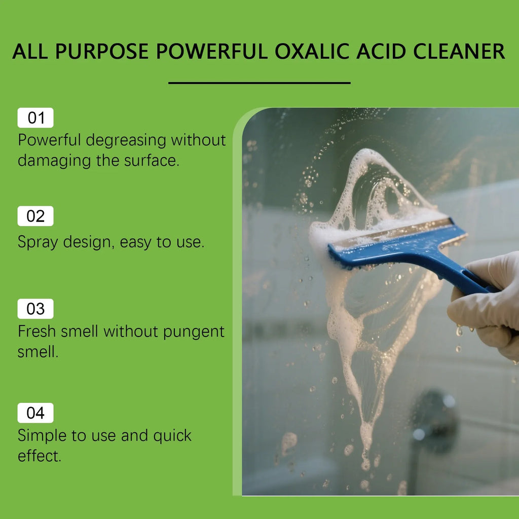 Multi-functional household grease cleaning spray 200ml in a white and blue bottle
