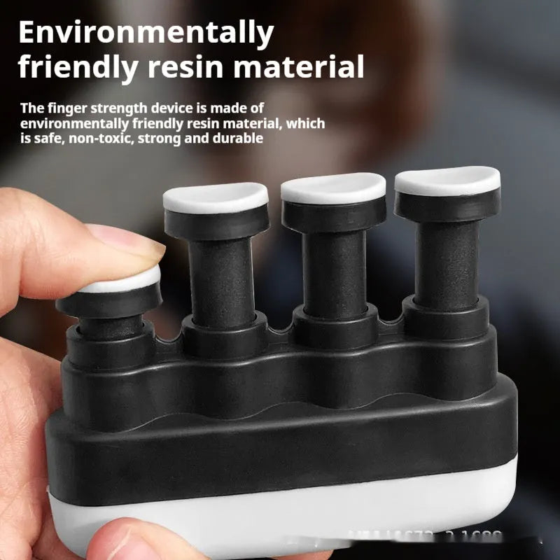 Finger strength trainer PP material black for climbing guzheng piano basketball training