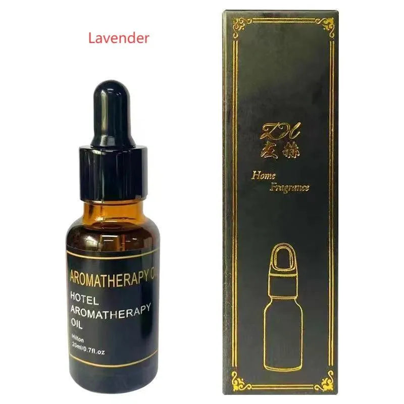 Girls' light perfume household fire-free aromatherapy crystal set with ten 20ml essential oil bottles.