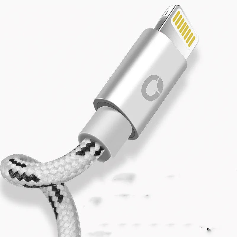 Max Data Line Charging Pro Universal 1m MFi certified Lightning cable in grey for iPhone iPad