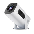 P330 portable mini projector in black or white with remote control and accessories