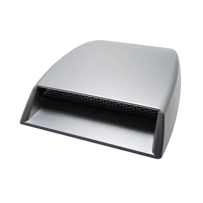 Automobile decorative air vent simulation in ABS plastic showing black, silver, and white colour options
