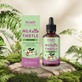 60ml bottle of Dog Milk Thistle Extract Nutrient Solution supplement for canine liver and skin health.