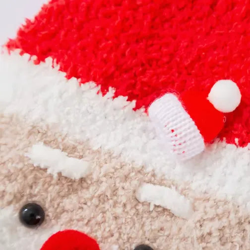 Korean pet cotton thin sweater in Santa Claus style, five sizes for dogs and cats